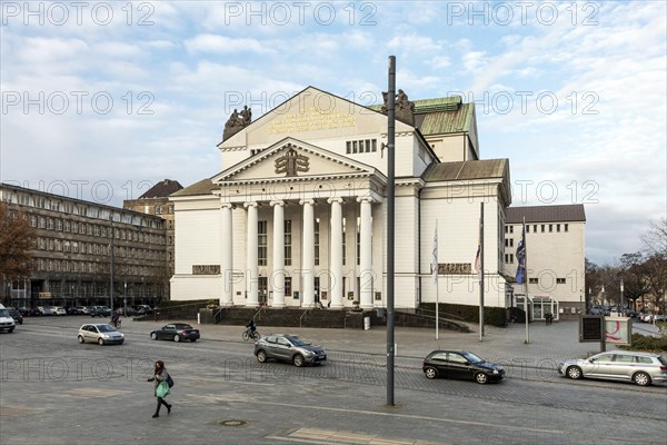 Theatre Duisburg, Deutsche Oper am Rhein, Duisburg, North Rhine-Westphalia, Germany, Europe