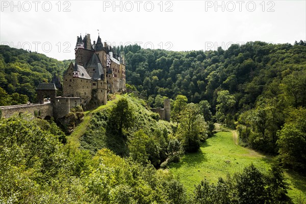 Eltz Castle, Wierschem, Moselle, Rhineland-Palatinate, Germany, Europe