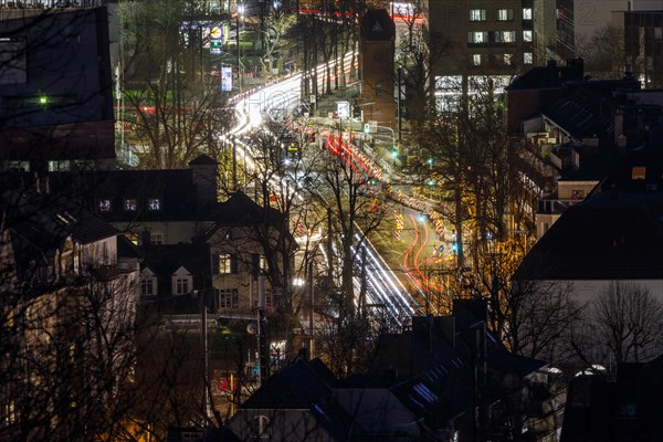 View of Grafenberger Allee, Duesseldorf, North Rhine-Westphalia, Germany, Europe