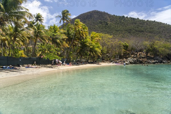 Plage du Pain de sucre beach, Terre-de-Haut island, Les Saintes, Guadeloupe, Caribbean, France, North America