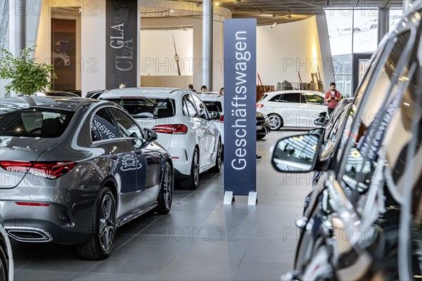 Used cars, used cars and company cars at Mercedes Branch Stuttgart, Baden-Wuerttemberg, Germany, Europe