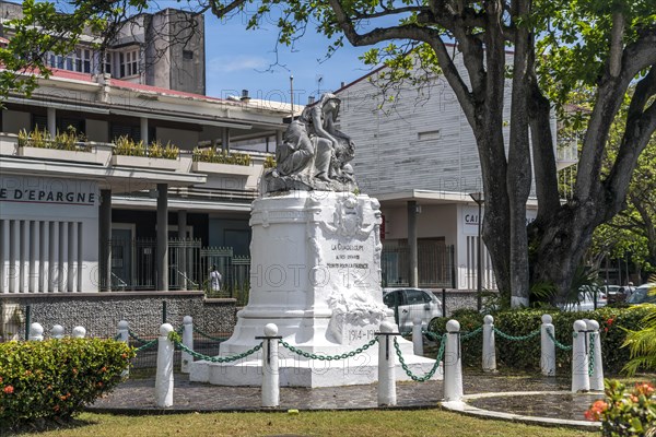 World War II Memorial in Pointe-a-Pitre, Guadeloupe, France, North America