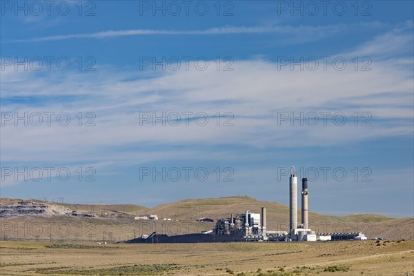 Kemmerer, Wyoming, The coal-fired Naughton Power Plant, operated by PacifiCorp. The plant is scheduled to close by 2025. TerraPower, a nuclear power company co-founded by Bill Gates, plans to replace the coal plant with a Natrium advanced