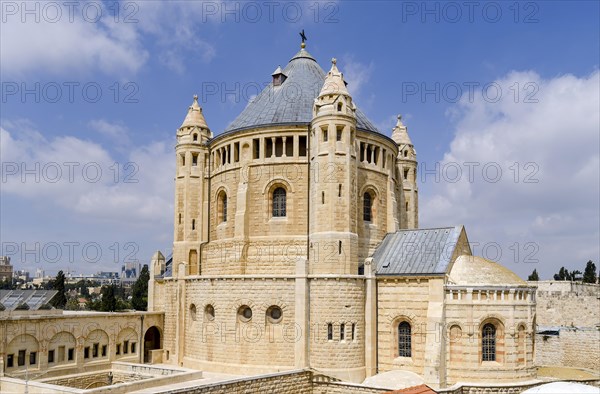 Dormitio Basilica, Jerusalem, Israel, Asia