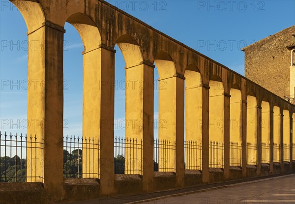 Pitigliano aqueduct, Tuscany, Italy, Europe