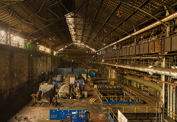 Hall, Haut Fourneau B, Liege, Belgium, Europe