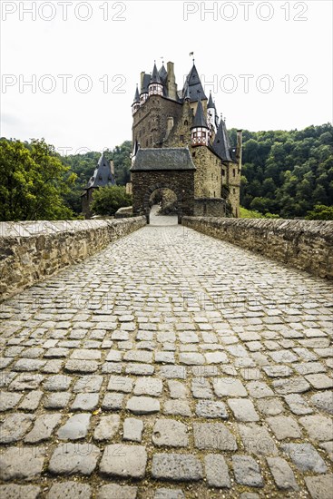 Eltz Castle, Wierschem, Moselle, Rhineland-Palatinate, Germany, Europe