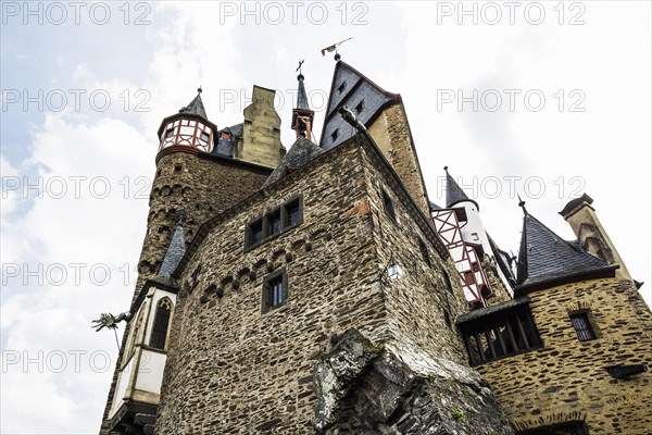 Eltz Castle, Wierschem, Moselle, Rhineland-Palatinate, Germany, Europe