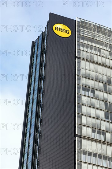 ARAG Corporate Headquarters, Winter, Duesseldorf, North Rhine-Westphalia, Germany, Europe