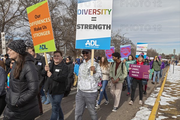 Denver, Colorado, The annual Martin Luther King Day Marade