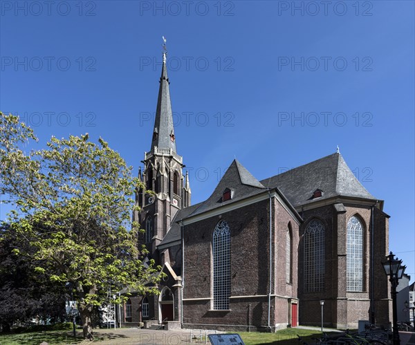 Protestant City Church, Moers, North Rhine-Westphalia, North Rhine-Westphalia, Germany, Europe