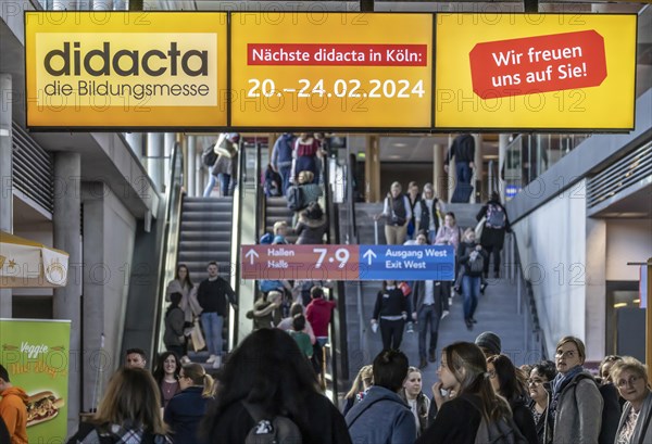 The next education fair didacta will take place in Cologne in 2024. The venues of the trade fair alternate. Stuttgart, Baden-Wuerttemberg, Germany, Europe