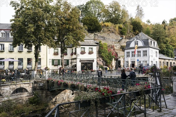 Historic Old Town, North Eifel, Monschau, North Rhine-Westphalia, North Rhine-Westphalia, Germany, Europe