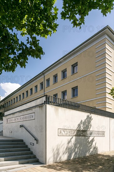 Social Court, Nordhausen, Thuringia, Germany, Europe