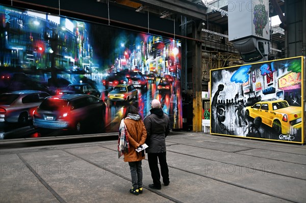 STRAAT, Museum for Street Art and Graffiti, NDSM Plein, Amsterdam, The Netherlands, Europe