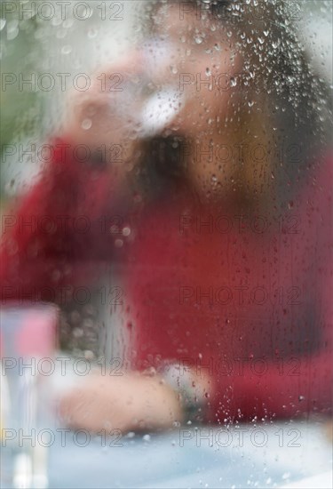 An 11-year-old girl stands as a model. Symbol photo alcoholism, Germany, Europe