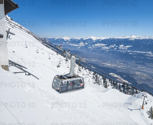 Seegrubenbahn, Nordkette ski area Innsbruck, Tyrol