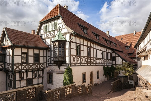 Wartburg, castle in Thuringia, Thuringian Forest, Eisenach