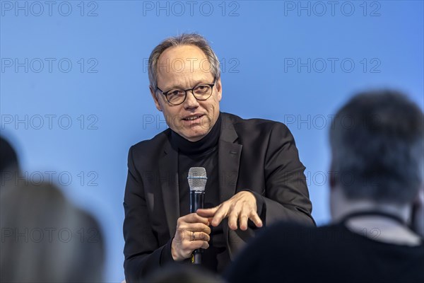 Kai Gniffke, Director General SWR as well as Chairman of ARD, portrait, during the trade fair Didacta, Europes largest education trade fair, Stuttgart, Baden-Wuerttemberg, Germany, Europe