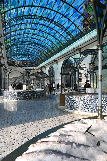 Fish Market Halle Chabra in Mina District, Mia Park, Old Port Doha, Qatar, Asia