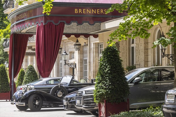 Brenners Park-Hotel and Spa, exterior view, five-star hotel in Baden-Baden, Baden-Wuerttemberg, Germany, Europe