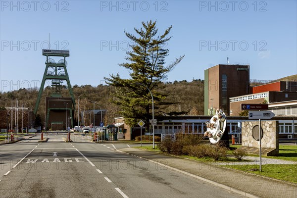 RAG Prosper Haniel Colliery in Bottrop, Franz Haniel Shaft, Bottrop, North Rhine-Westphalia, Germany, Europe