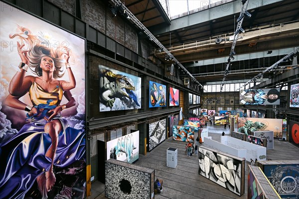 STRAAT, Museum for Street Art and Graffiti, NDSM Plein, Amsterdam, The Netherlands, Europe