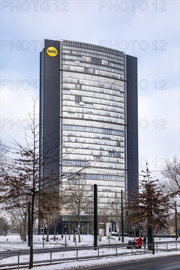 ARAG Corporate Headquarters, Winter, Duesseldorf, North Rhine-Westphalia, Germany, Europe