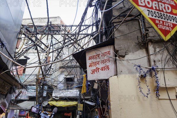 A view of the old city Chandni Chowk in New Delhi, 05.12.2022., New Delhi, India, Asia