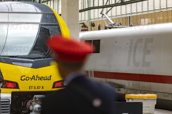 Traction unit of the private rail operator Go-Ahead, regional train service, Stuttgart Baden-Wuerttemberg, Germany, Europe