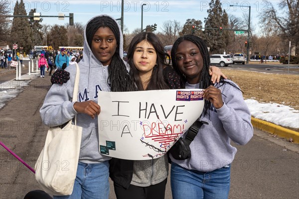 Denver, Colorado, The annual Martin Luther King Day Marade