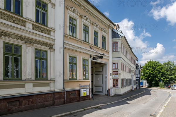 Museum Tabakspeicher in the historic old town, Nordhausen, Thuringia, Germany, Europe