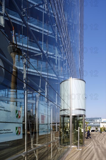 Stadttor Duesseldorf, seat of the Ministry of Transport of the State of North Rhine-Westphalia, Duesseldorf, North Rhine-Westphalia, Germany, Europe