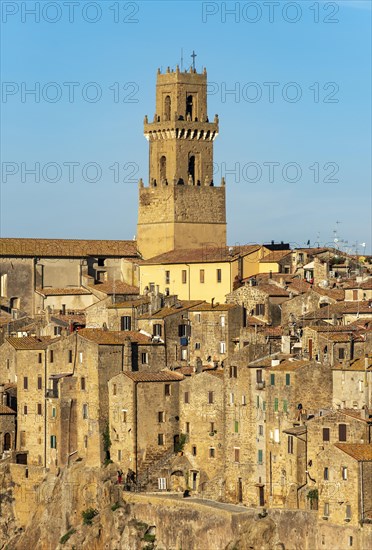 Pitigliano Cathedral, Tuscany, Italy, Europe