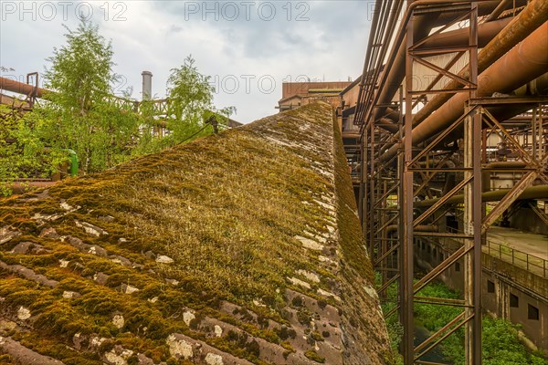 Conveyor belt, Haut Fourneau B, Liege, Belgium, Europe