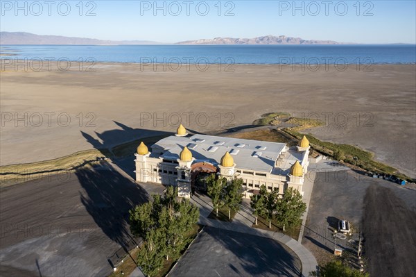Magna, Utah, The Great Saltair, a concert venue that used to be on the shore of Great Salt Lake until the lake water level dropped dramatically