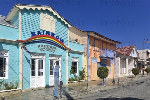 Colonial houses in the Centro Historico, Old Town of Puerto Plata, Dominican Republic, Caribbean, Central America