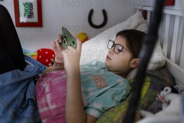 Ten-year-old girl, Bonn, Germany, Europe