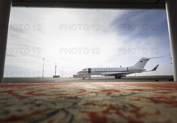 Global 5000 of the German Air Force at the airport in Moldova, 20.01.2023., Stefan Voda, Moldova, Europe