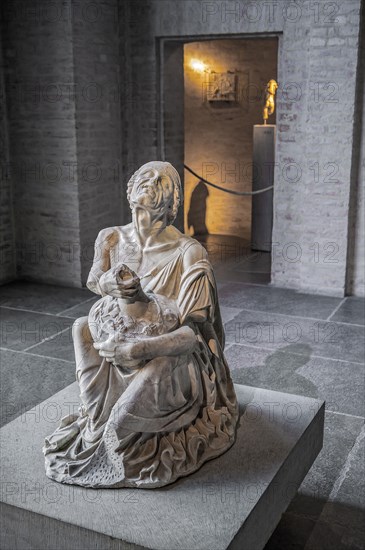 Copy, the Drunken Old Woman, Glyptothek, Munich, Bavaria, Germany, Europe