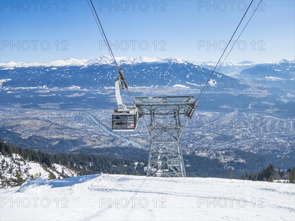 Seegrubenbahn, Nordkette ski area Innsbruck, Tyrol