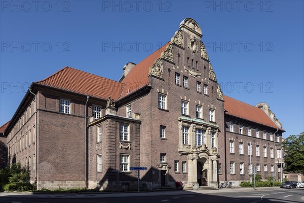 Local court, architectural monument, German Renaissance, Moers, North Rhine-Westphalia, North Rhine-Westphalia, Germany, Europe