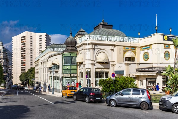 Street in Monte Carlo, Monaco, Europe