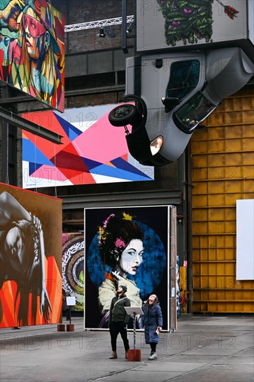 STRAAT, Museum for Street Art and Graffiti, NDSM Plein, Amsterdam, The Netherlands, Europe