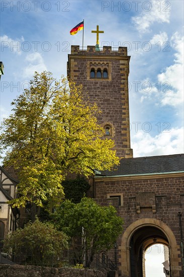 Wartburg, keep, castle in Thuringia, Thuringian Forest, Eisenach