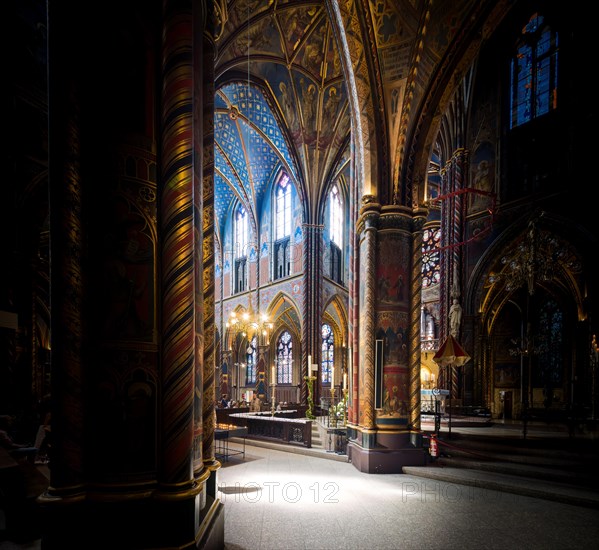 St. Marys Basilica, Basilica of St. Mary, Kevelaer, North Rhine-Westphalia, Germany, Europe