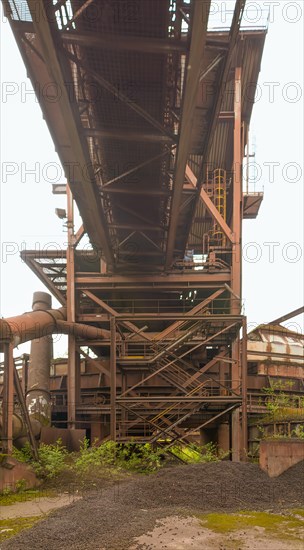 Conveyor belt, Haut Fourneau B, Liege, Belgium, Europe