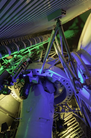 Radar dome with 3-D radar, guided missile frigate Hr. Ms. De Ruyter, Dutch Navy warship, Naval Museum, Den Helder, North Holland Province, Netherlands