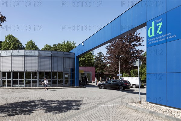 DLZ, the service centre of the Wesel district, Moers, North Rhine-Westphalia, North Rhine-Westphalia, Germany, Europe