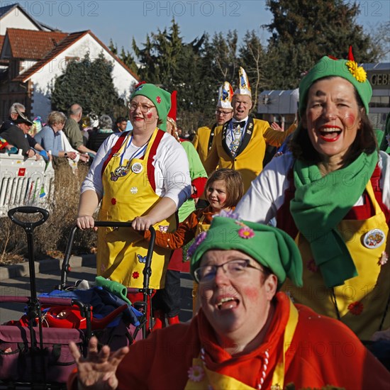 Carnival, Street Carnival, Parade, Dieburg, Hesse, Germany, Europe